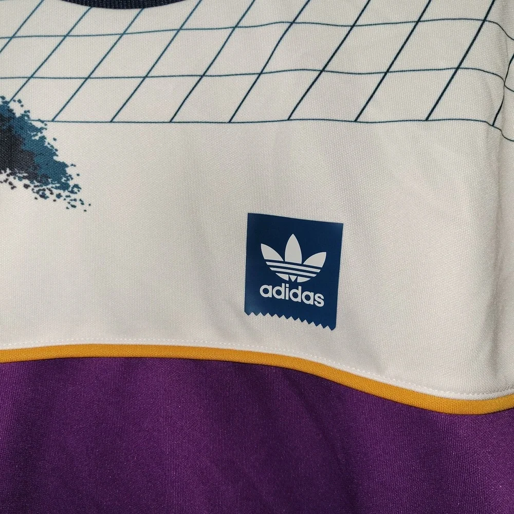 Adidas Rider Approved Skateboarding Biking Long Sleeve Shirt Men's Size XS